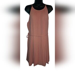 Elle Pink Midi Dress